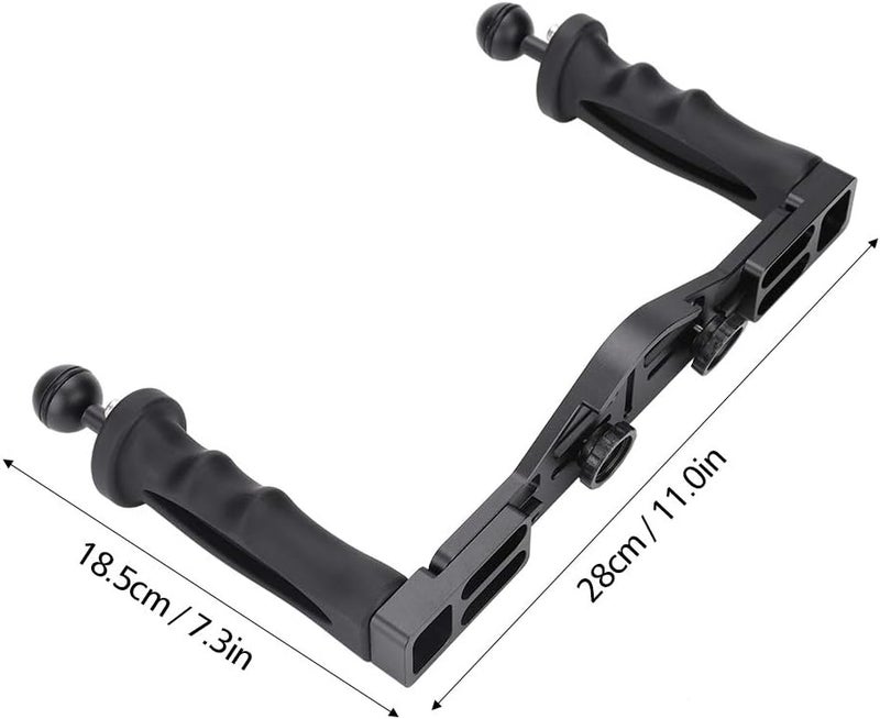 Aatraay Underwater Tray Seafrog Handle 25×18×6 Aluminum Tray with Handle Grips for Underwater Camera Housing Case Accessory - Image 2